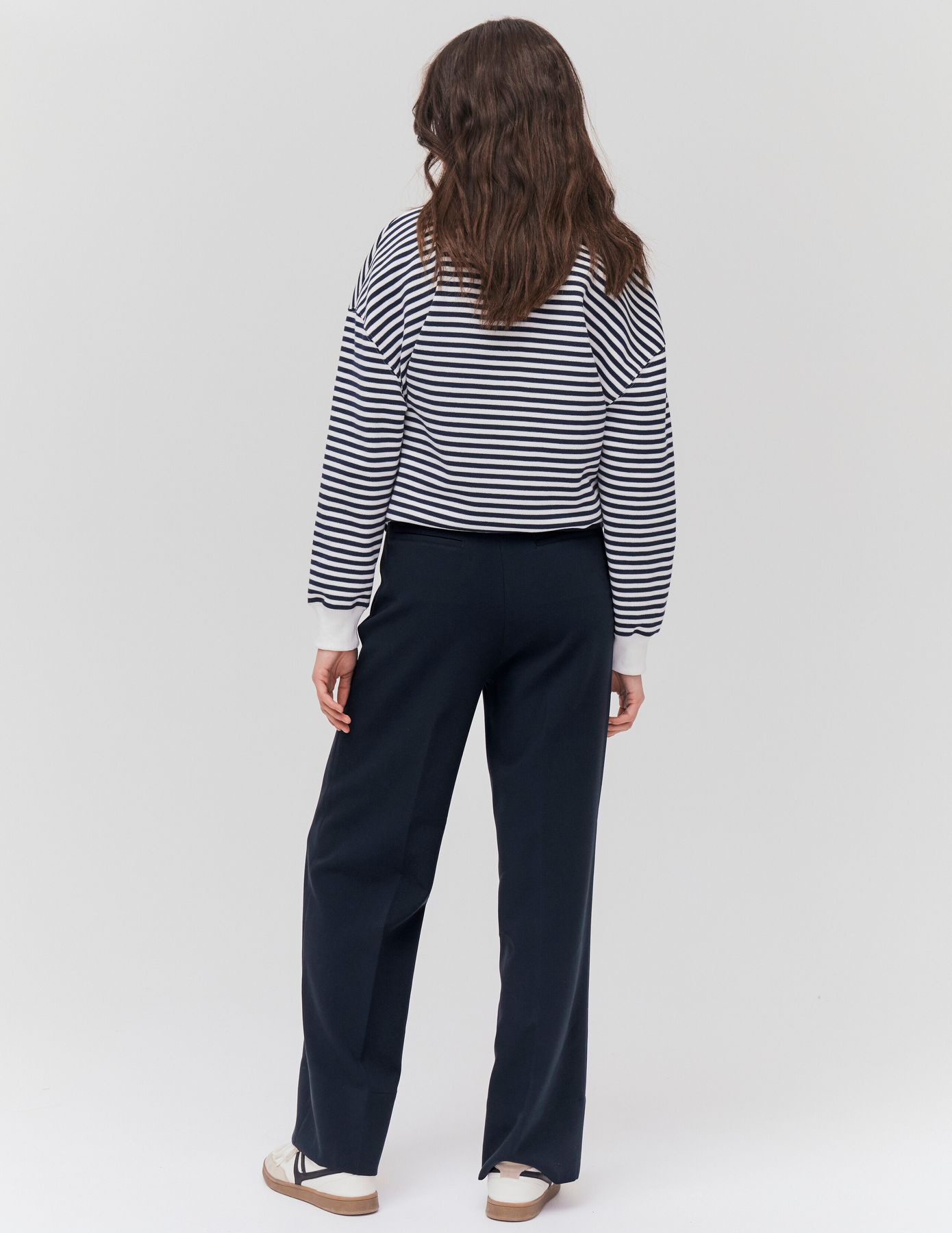 Pantalon tailleur droit