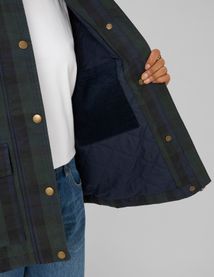 Veste &agrave; carreaux
