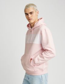 Sweat à capuche colorblock