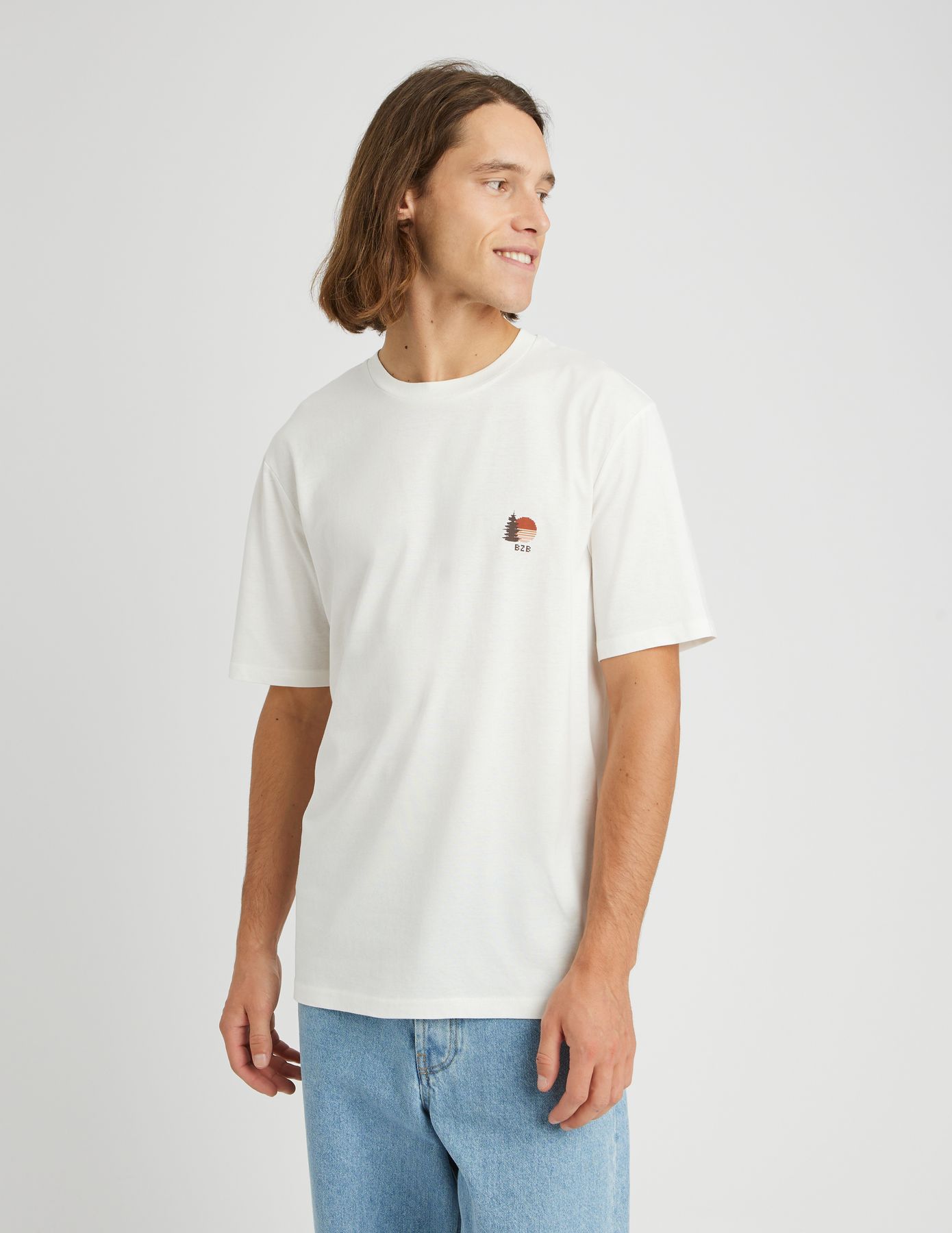 T-shirt imprim&eacute; plac&eacute;