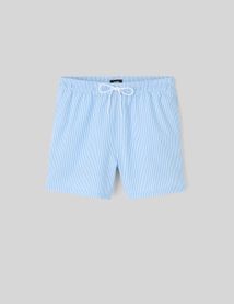 Short de bain en seersucker
