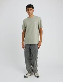 T-shirt imprim&eacute; devant dos