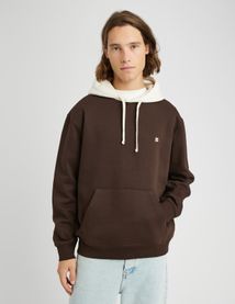 Sweat à capuche colorblock