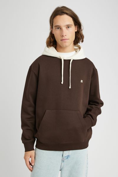 Sweat à capuche colorblock