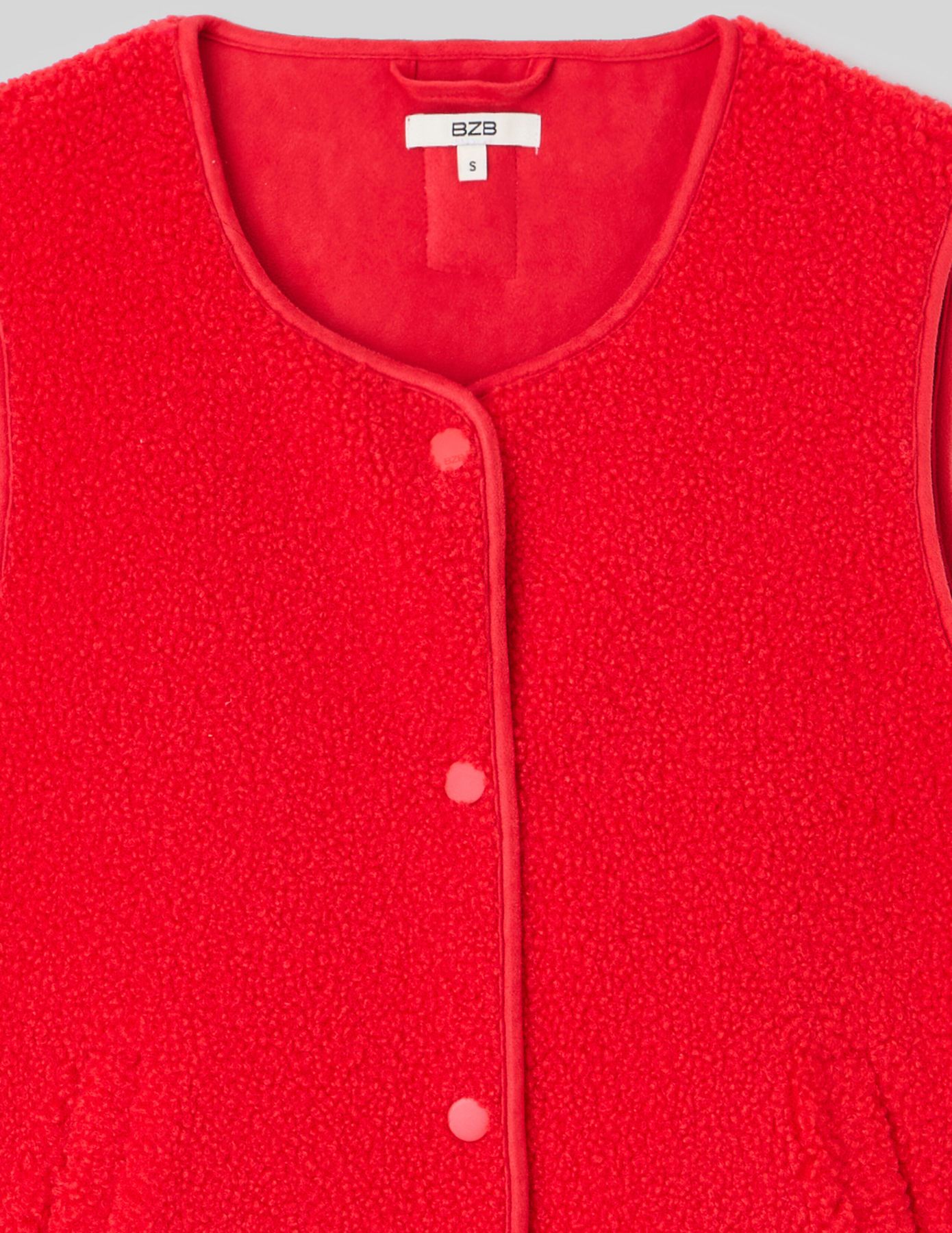 Veste sans manches sherpa