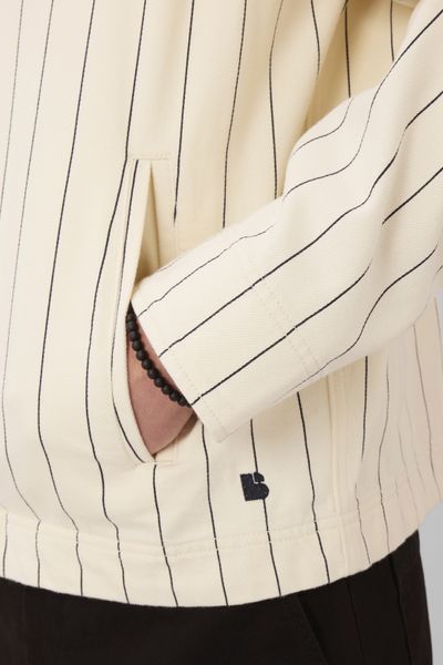 Veste zipp&eacute;e ray&eacute;e