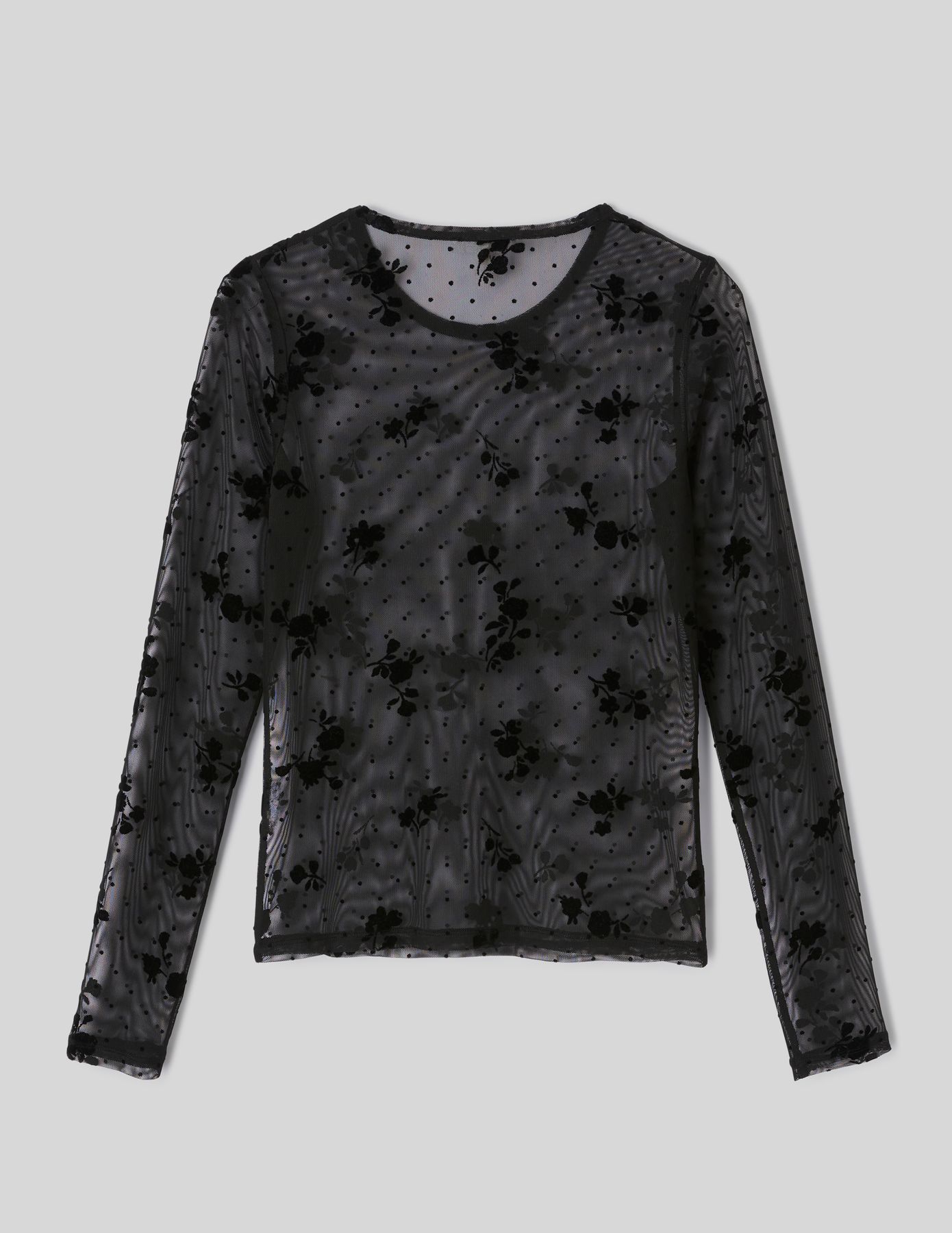 T-shirt r&eacute;sille manches longues