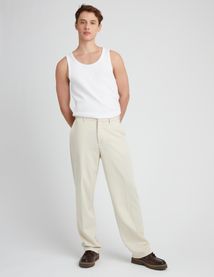 Pantalon de ville fluide loose