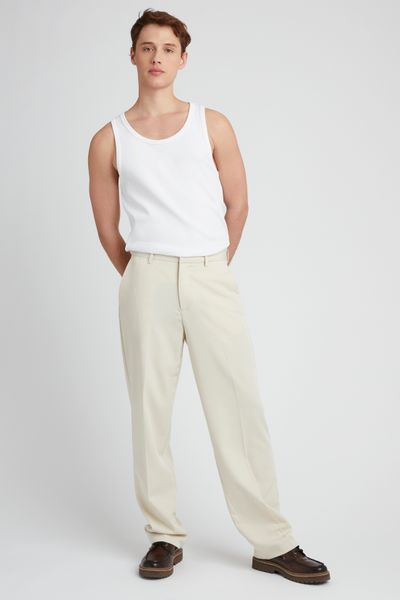 Pantalon de ville fluide loose