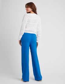 Gilet ajouré uni