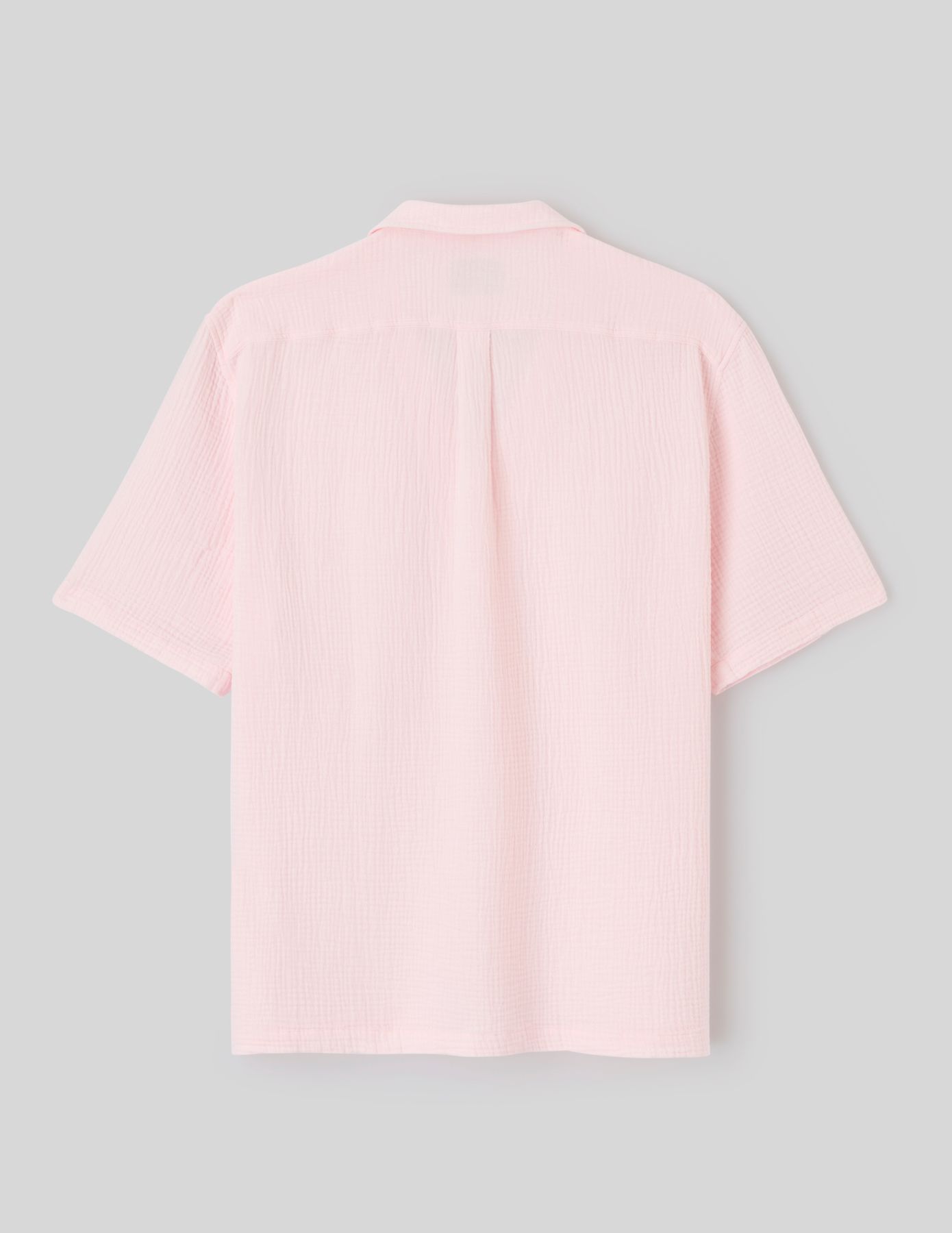 Chemise manches courtes gaze de coton
