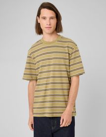 T-shirt ray&eacute; mati&egrave;re fantaisie