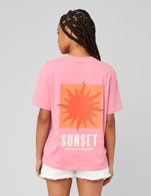 T-shirt imprim&eacute; devant/ dos