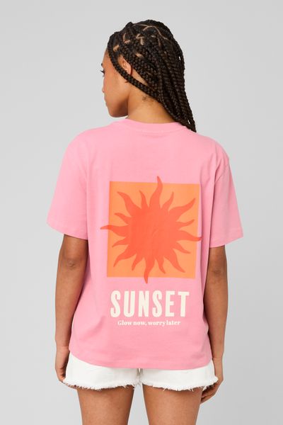 T-shirt imprim&eacute; devant/ dos