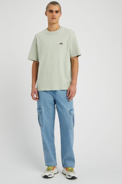 T-shirt broderie poitrine