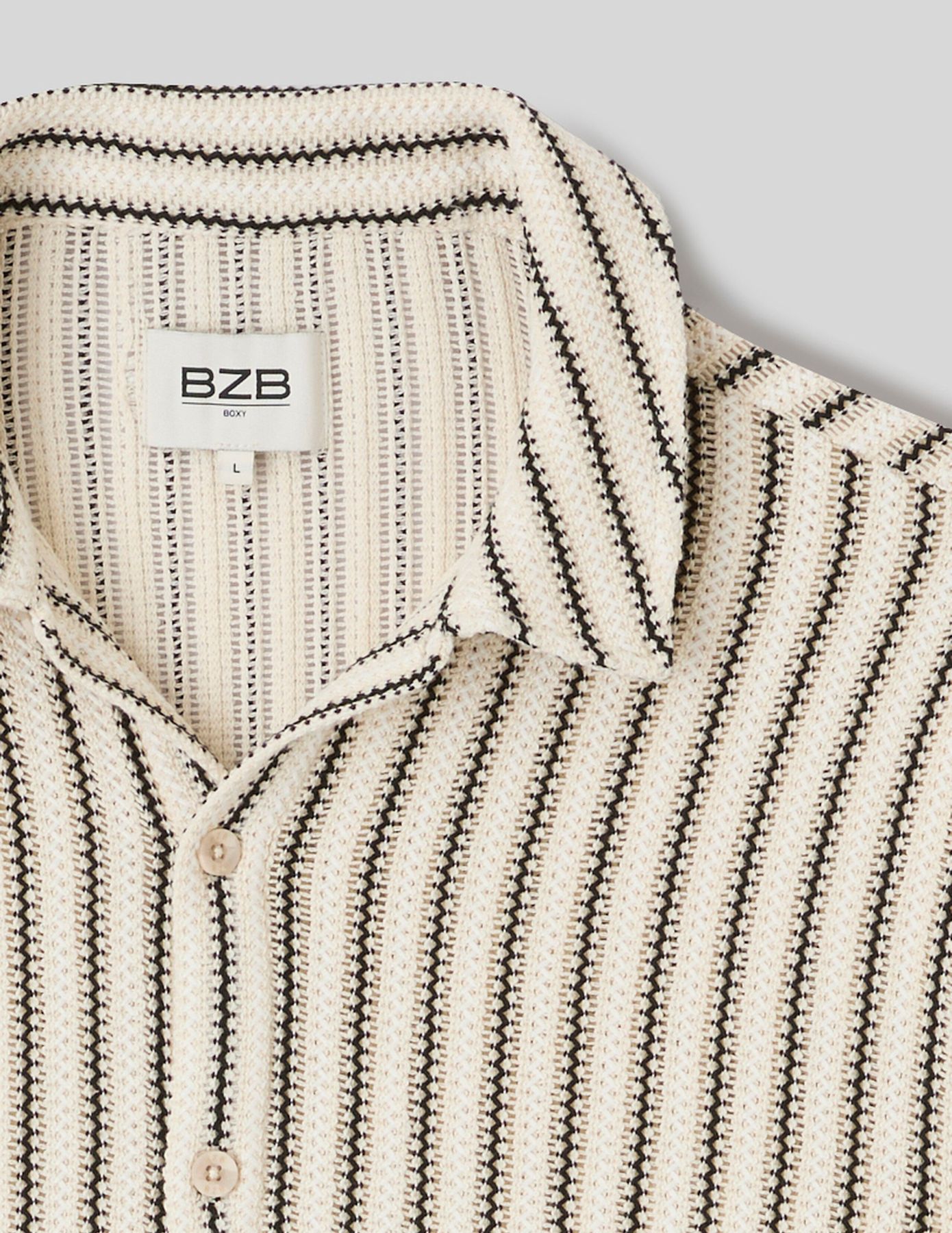 Chemise manches courtes tricot