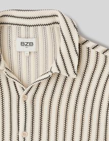 Chemise manches courtes tricot