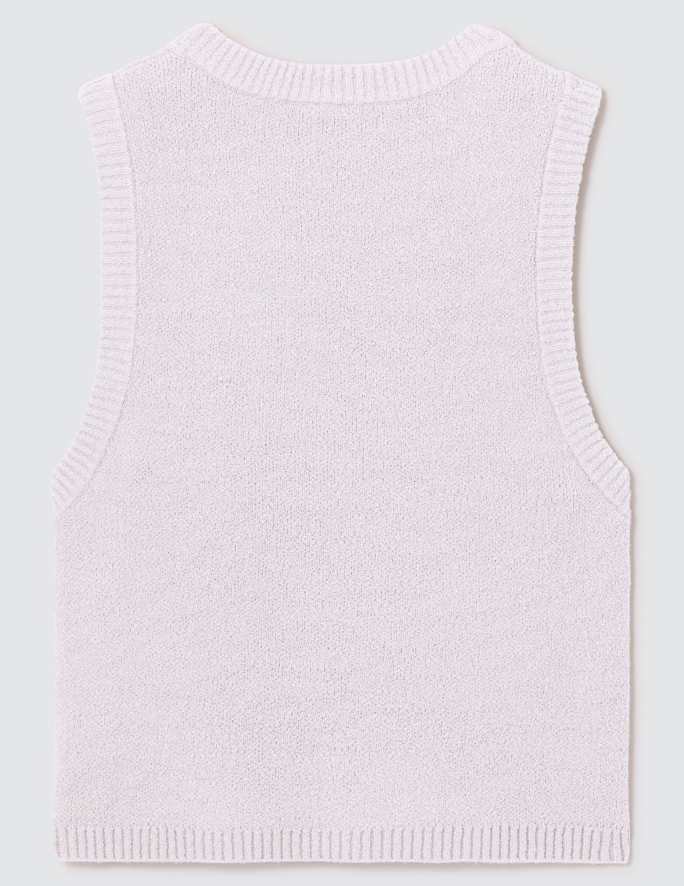 Pull sans manches uni