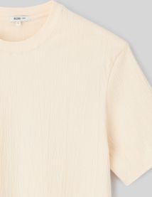 T-shirt matière fantaisie