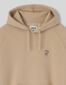 Sweat brodé à capuche