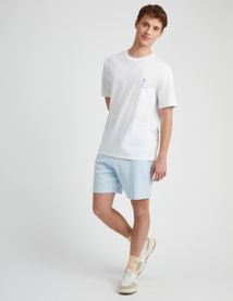 T-shirt imprimé poitrine
