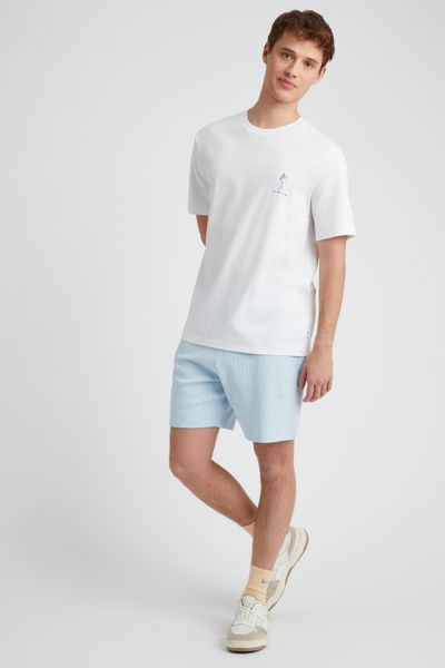 T-shirt imprimé poitrine