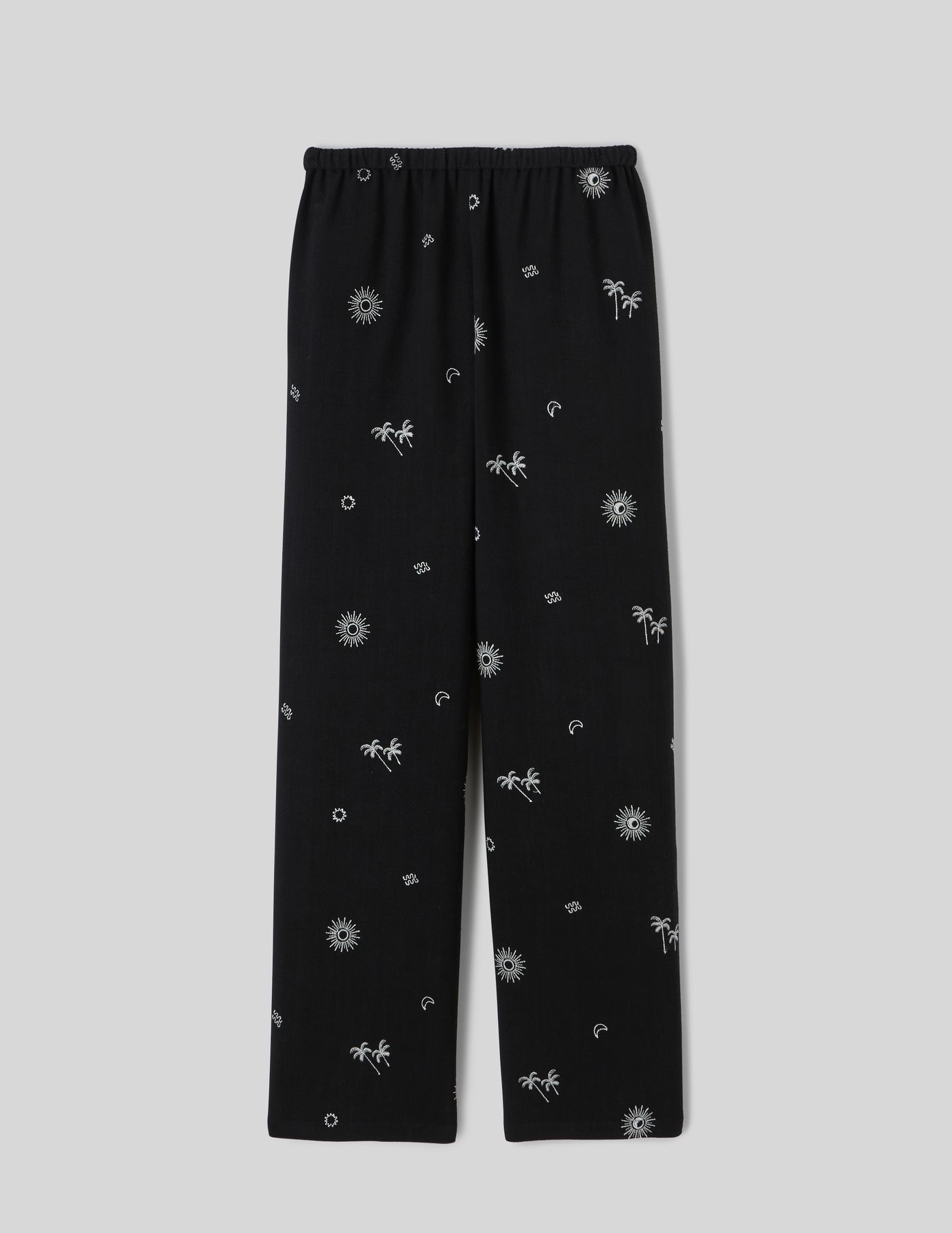 Pantalon brodé