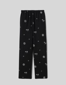 Pantalon brodé