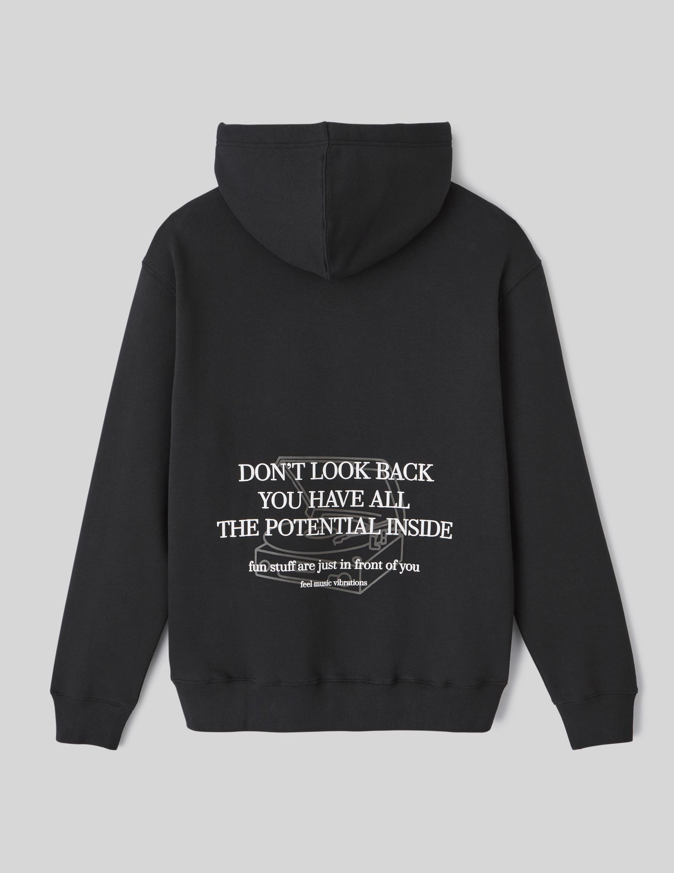 Sweat imprimé devant/dos