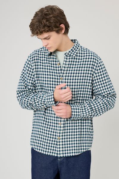 Chemise à carreaux