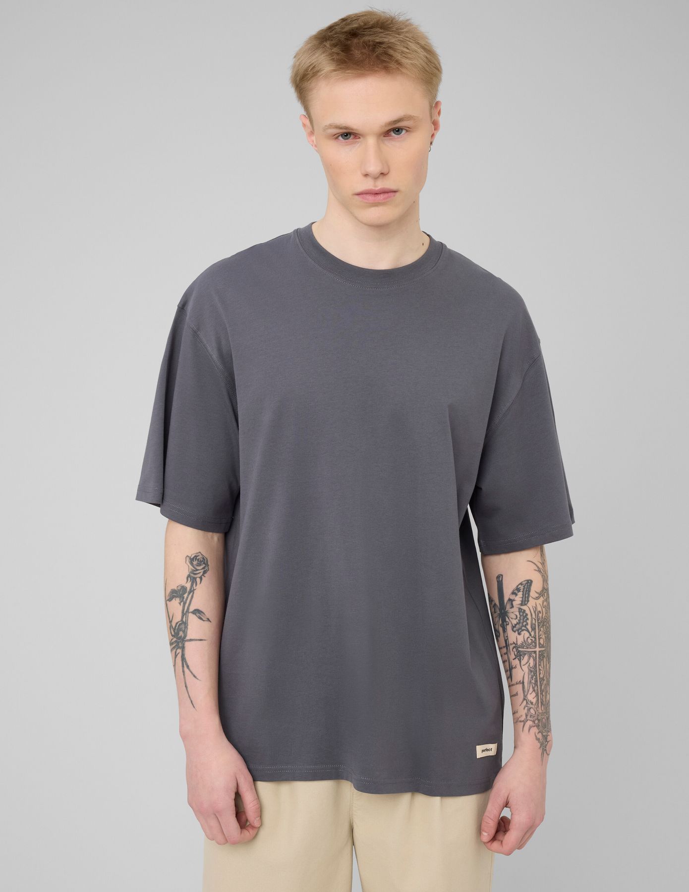 T-shirt avec &eacute;tiquette message