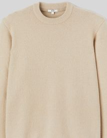 Pull matière fantaisie