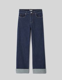Jean straight revers