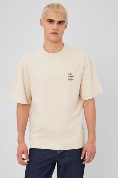 T-shirt imprimé soft touch