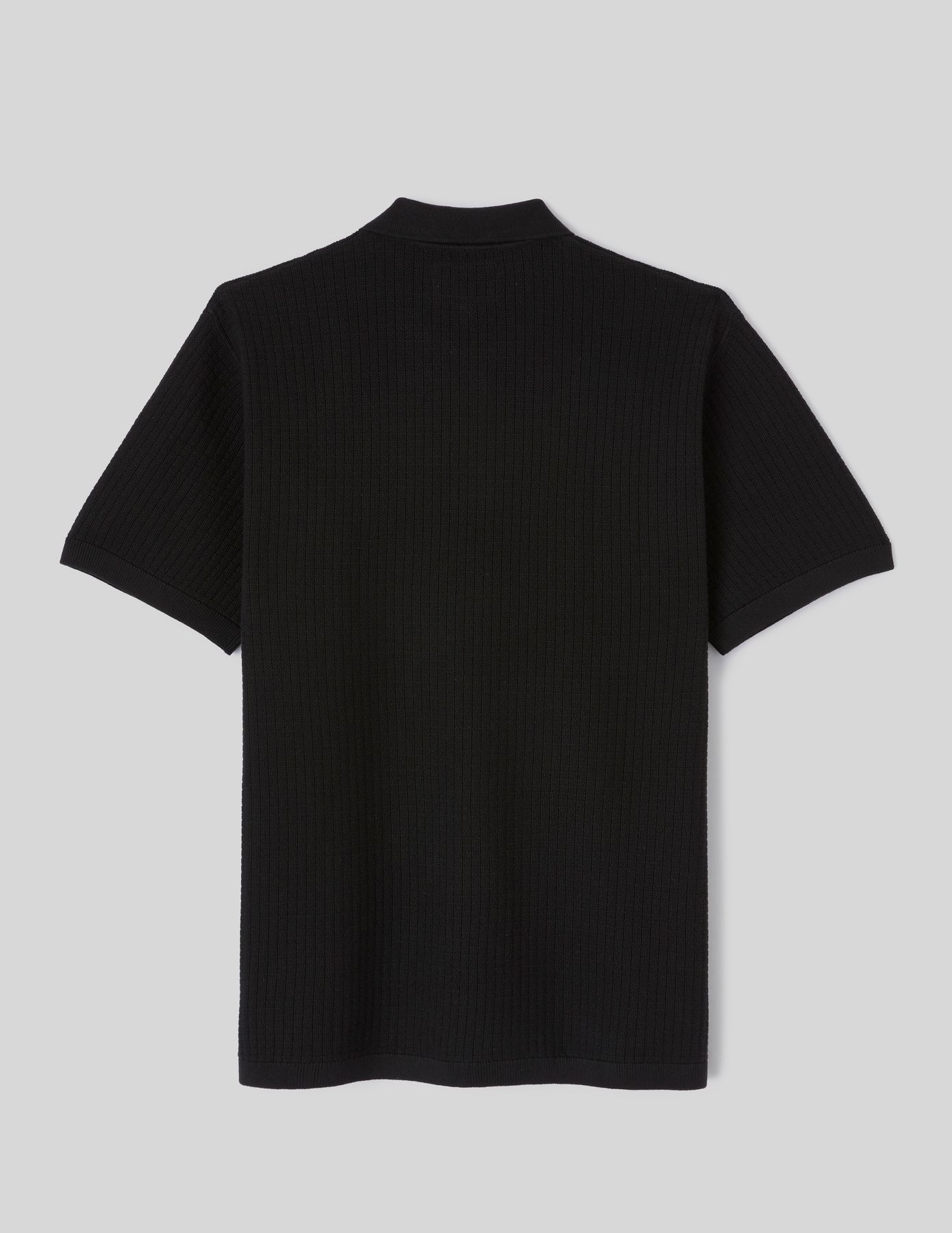 Polo maille c&ocirc;tel&eacute;e