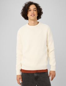Pull maille chenille