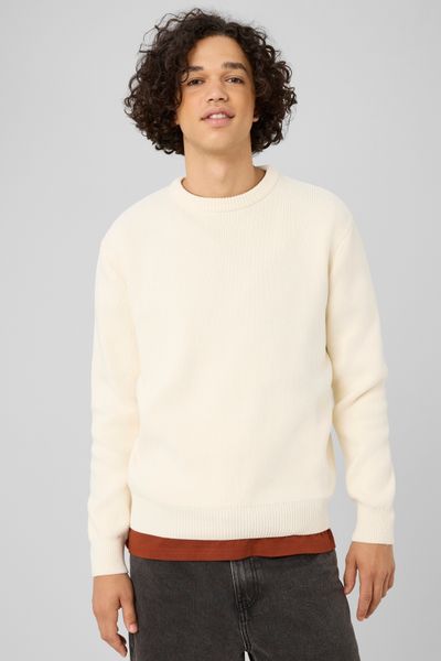 Pull maille chenille