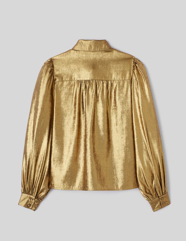 Chemise dorée