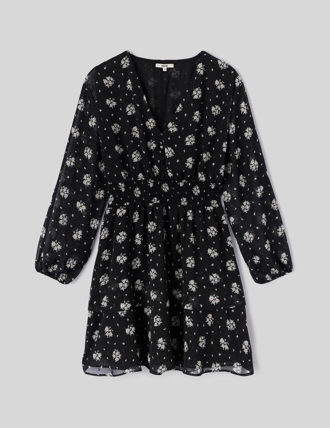 Robe courte imprim&eacute;e