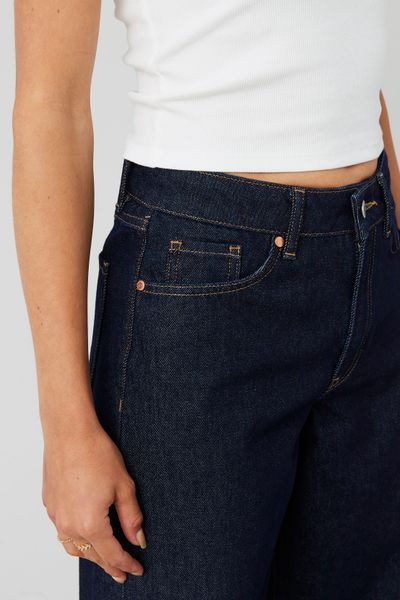 Jean wide leg taille standard
