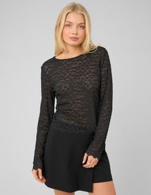 T-shirt dentelle