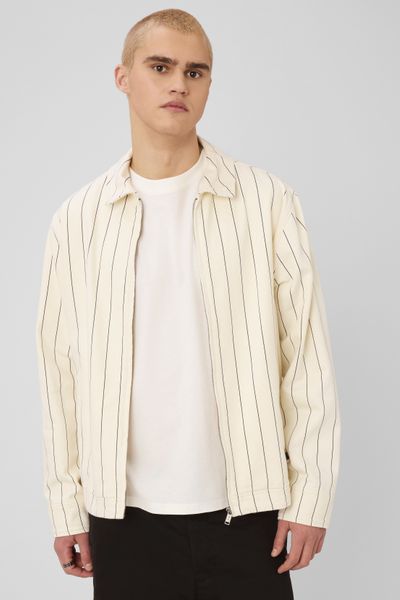 Veste zipp&eacute;e ray&eacute;e