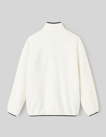 Polaire col montant zippé