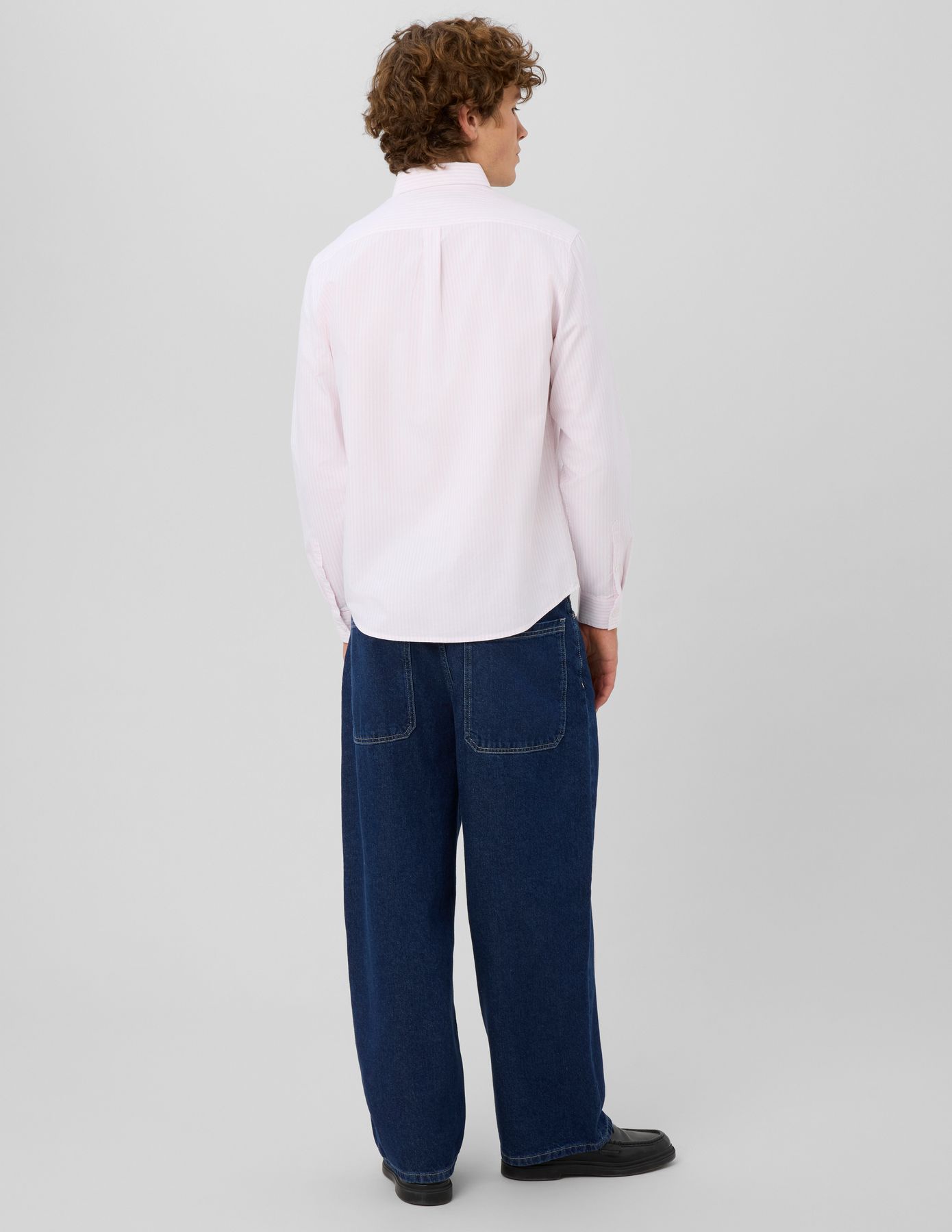 Chemise oxford ray&eacute;e