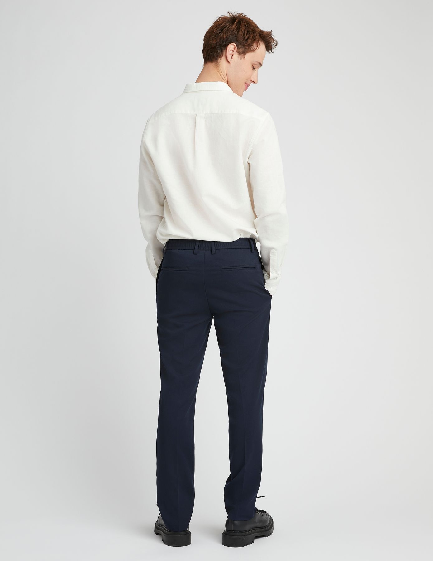 Pantalon de ville fluide