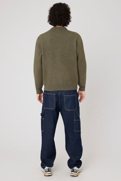 Pull col polo zippé