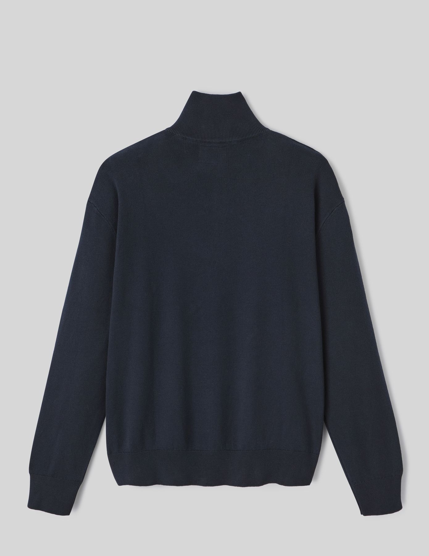 Pull col montant zippé