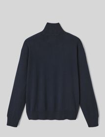 Pull col montant zippé