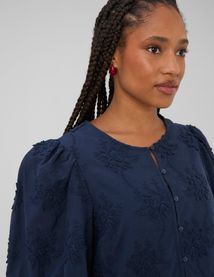 Blouse broderie 3D