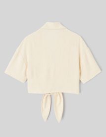 Chemisette &agrave; nouer